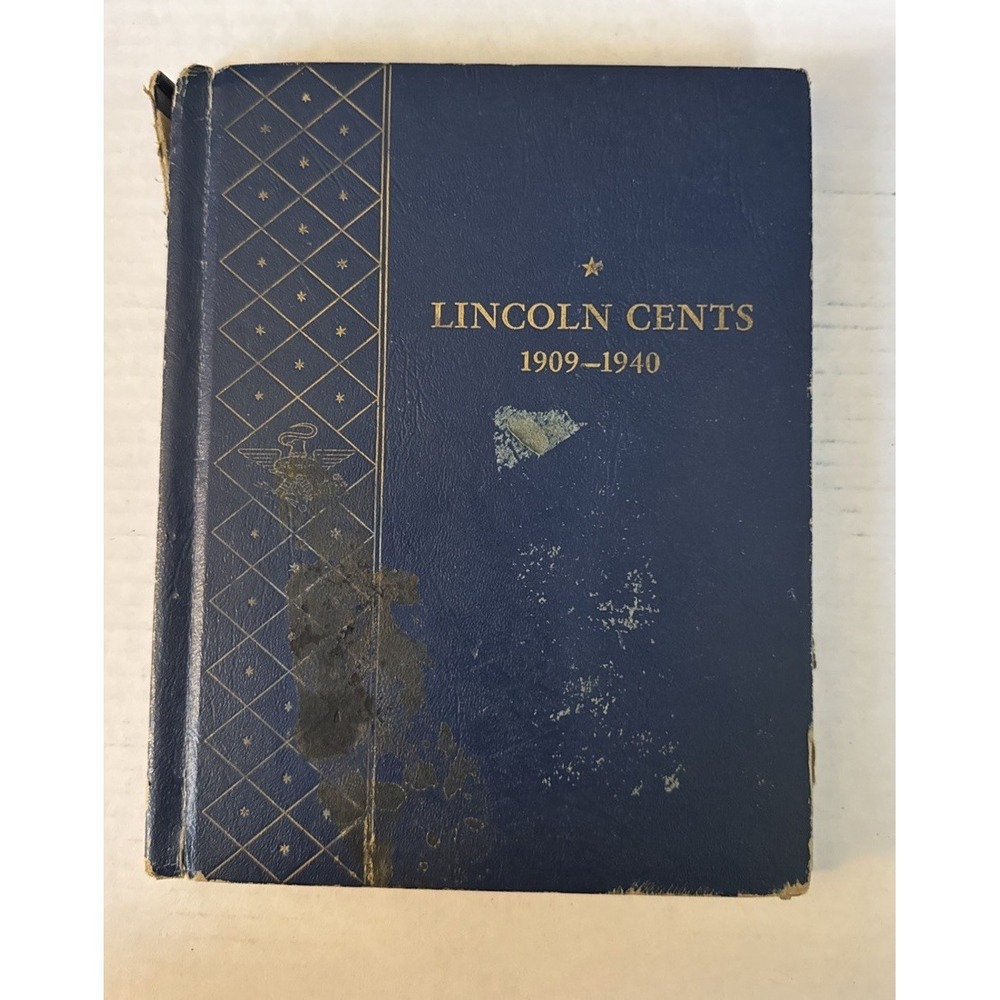 Vintage Whitman Lincoln Cents 1909-1940 #9405 Album